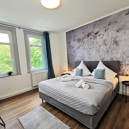Bohnapartments - Stadtblick Zechenhaus - Balkon - Gratis Parkplatz - Wlan - Sehr Ruhig - Barrierearm Ilmenau Exteriör bild