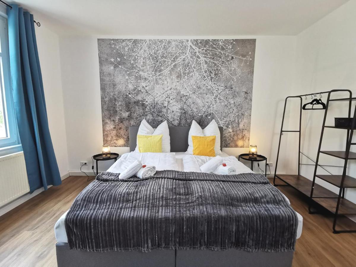 Bohnapartments - Stadtblick Zechenhaus - Balkon - Gratis Parkplatz - Wlan - Sehr Ruhig - Barrierearm Ilmenau Exteriör bild