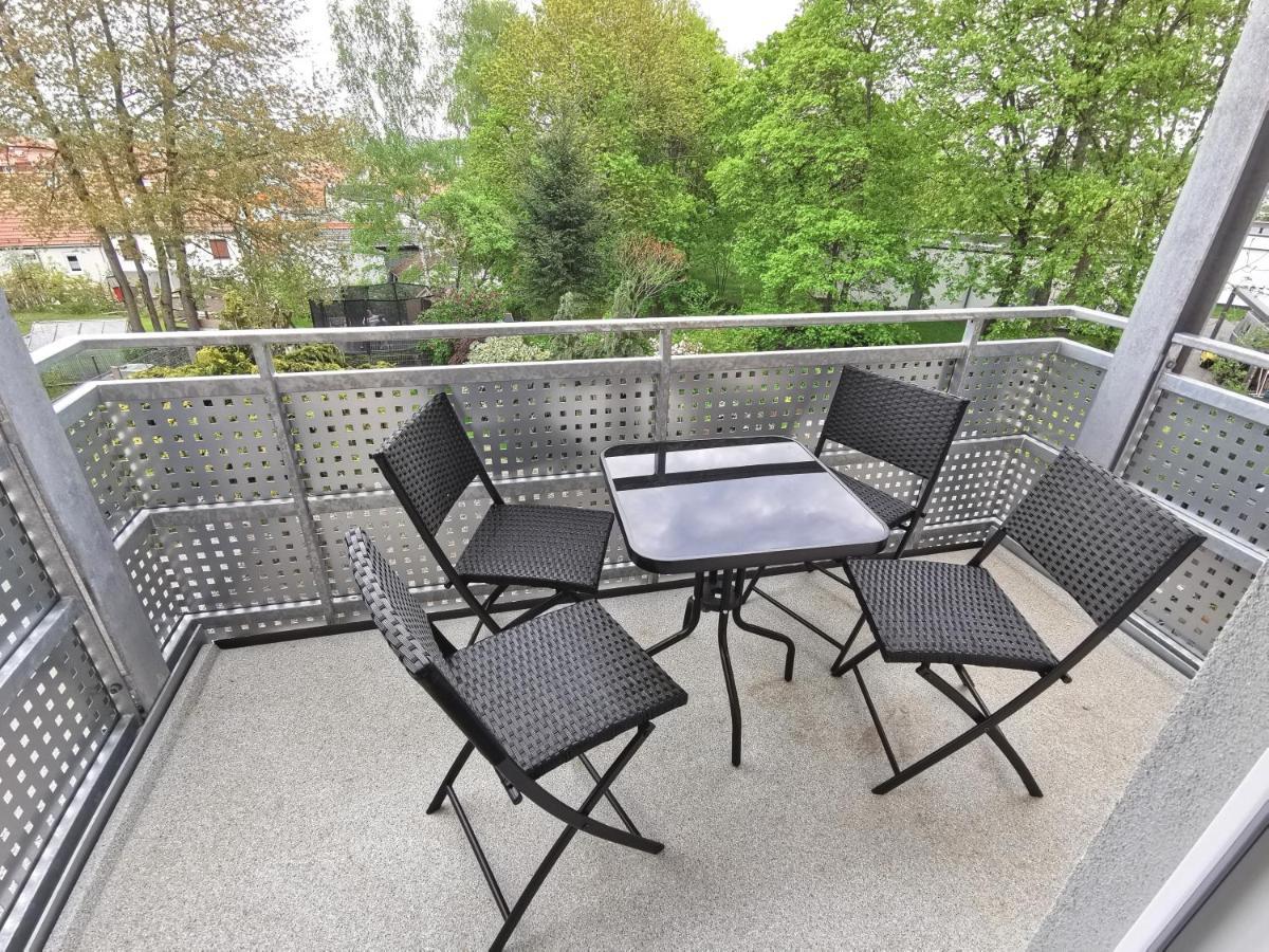 Bohnapartments - Stadtblick Zechenhaus - Balkon - Gratis Parkplatz - Wlan - Sehr Ruhig - Barrierearm Ilmenau Exteriör bild