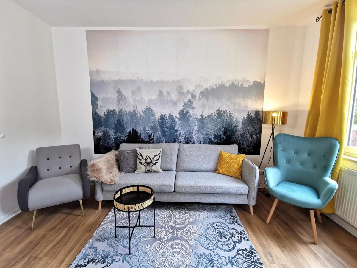 Bohnapartments - Stadtblick Zechenhaus - Balkon - Gratis Parkplatz - Wlan - Sehr Ruhig - Barrierearm Ilmenau Exteriör bild