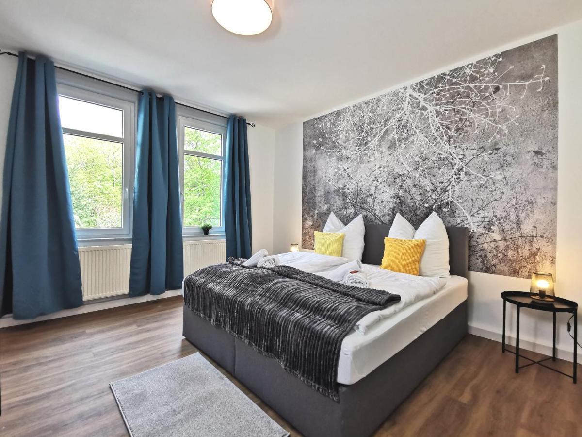 Bohnapartments - Stadtblick Zechenhaus - Balkon - Gratis Parkplatz - Wlan - Sehr Ruhig - Barrierearm Ilmenau Exteriör bild