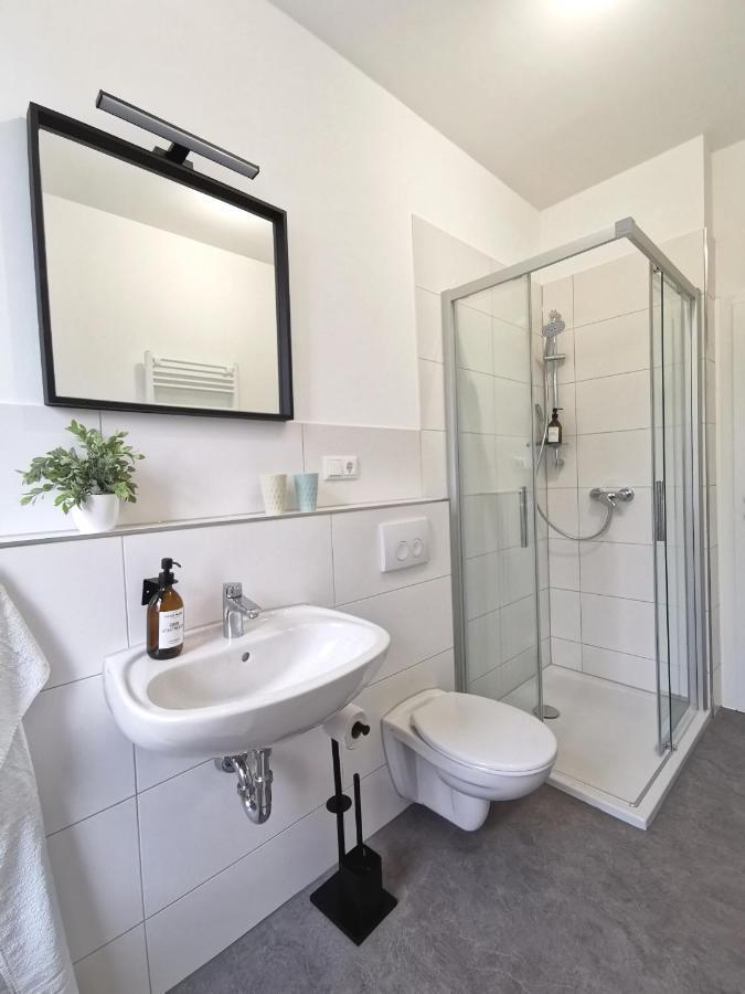 Bohnapartments - Stadtblick Zechenhaus - Balkon - Gratis Parkplatz - Wlan - Sehr Ruhig - Barrierearm Ilmenau Exteriör bild