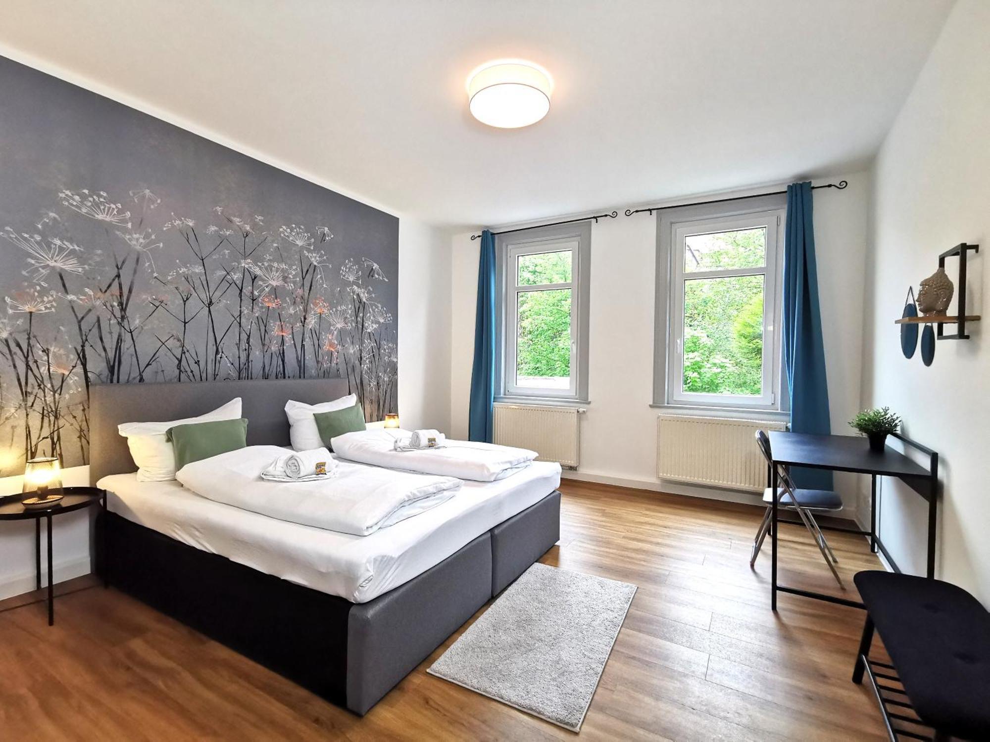 Bohnapartments - Stadtblick Zechenhaus - Balkon - Gratis Parkplatz - Wlan - Sehr Ruhig - Barrierearm Ilmenau Exteriör bild