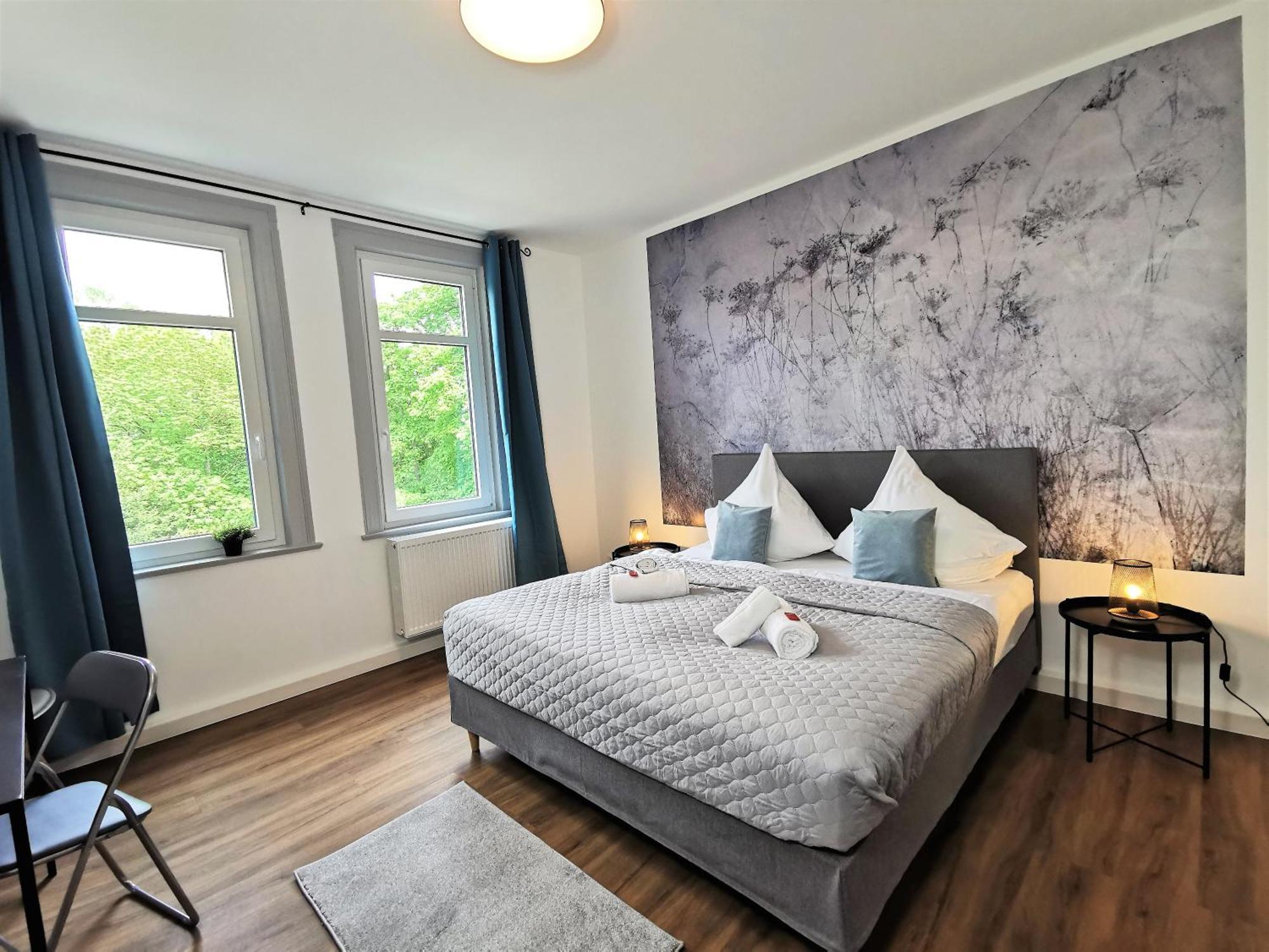 Bohnapartments - Stadtblick Zechenhaus - Balkon - Gratis Parkplatz - Wlan - Sehr Ruhig - Barrierearm Ilmenau Exteriör bild